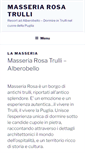 Mobile Screenshot of masseriarosa.com