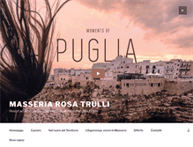 Tablet Screenshot of masseriarosa.com